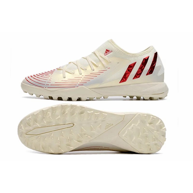 Botas de Fútbol Adidas Predator Edge.3 Low TF Unisex Marfil (#37~#45) Botas de Fútbol Adidas Predator Edge.3 Low TF Unisex Marfil (#37~#45)