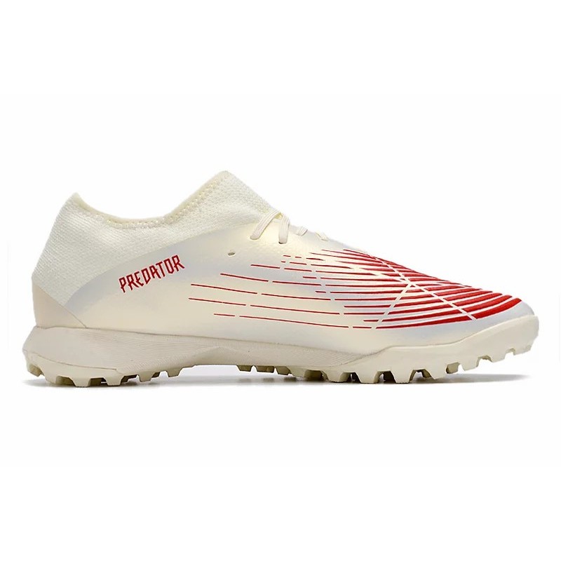 Botas de Fútbol Adidas Predator Edge.3 Low TF Unisex Marfil (#37~#45)