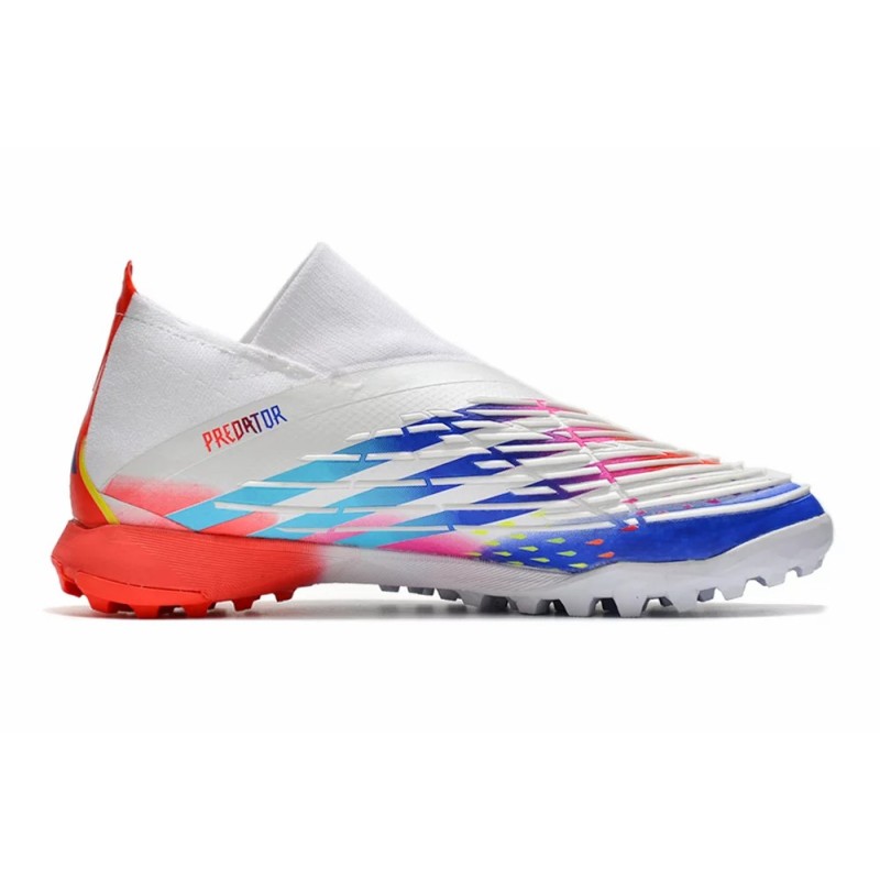 Botas de Fútbol Adidas Predator Edge.1 TF Blanco&Multicolor (#38~#45)