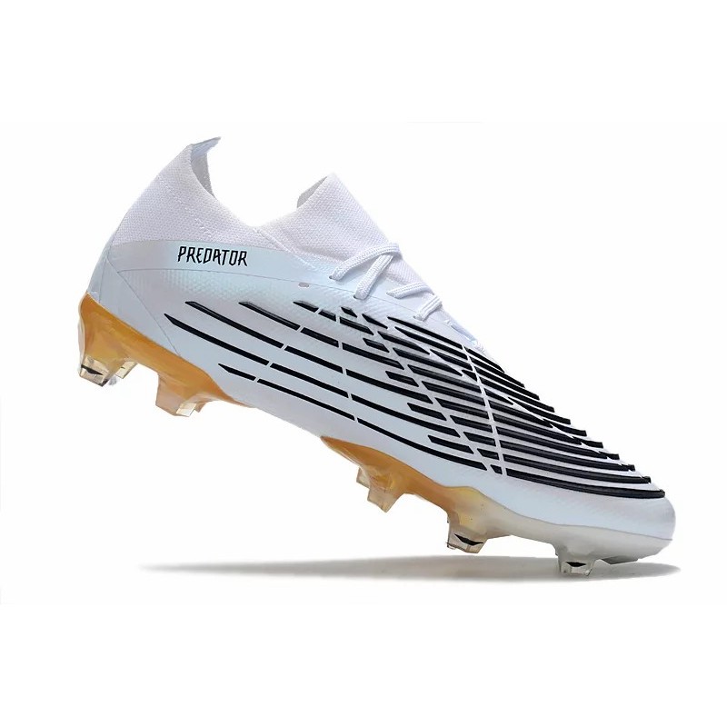 Botas de Fútbol Adidas Predator Edge Geometric.1 FG Unisex Blanco (#36~#45)