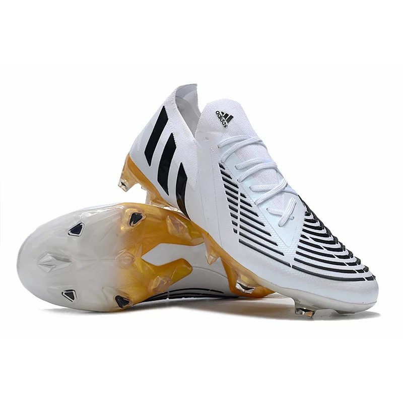 Botas de Fútbol Adidas Predator Edge Geometric.1 FG Unisex Blanco (#36~#45)