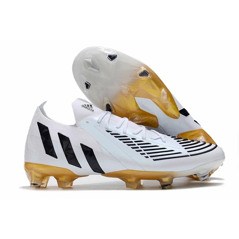 Botas de Fútbol Adidas Predator Edge Geometric.1 FG Unisex Blanco (#36~#45)