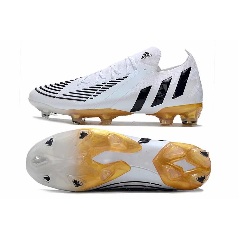 Botas de Fútbol Adidas Predator Edge Geometric.1 FG Unisex Blanco (#36~#45)