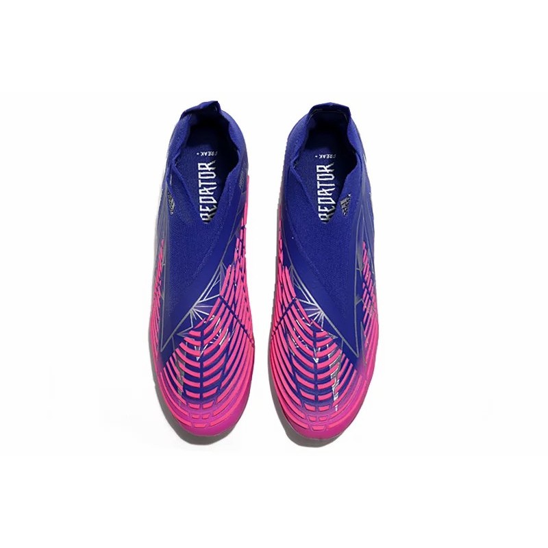 Botas de Fútbol Adidas Predator Edge Geometric+ FG Azul&Rosa (#39~#45)