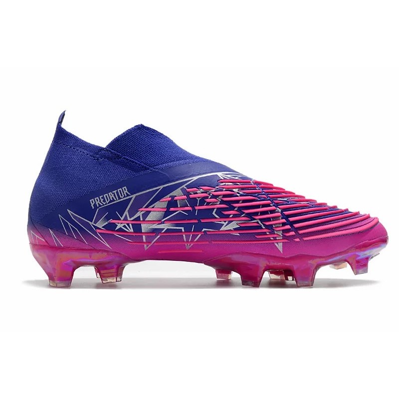 Botas de Fútbol Adidas Predator Edge Geometric+ FG Azul&Rosa (#39~#45)