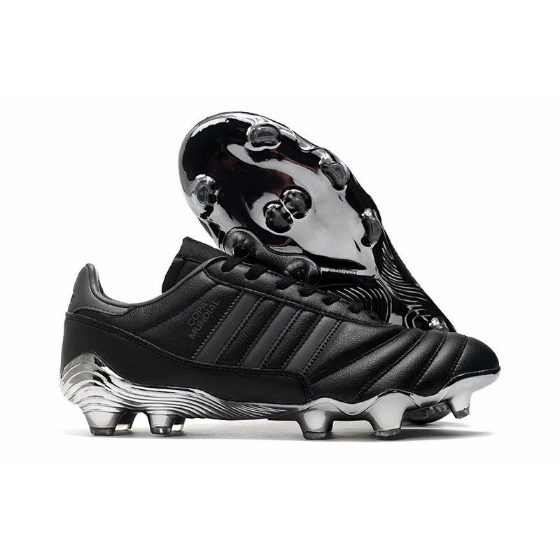 Botas de Fútbol Adidas Copa Mundial 21 FG Negro&Plateado (#39~#45)