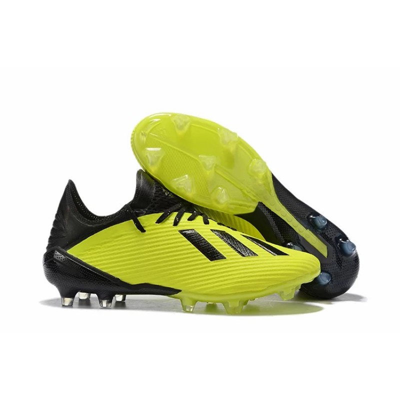 Botas de Fútbol Adidas X 19.1 FG Amarillo&Negro (#39~#45)