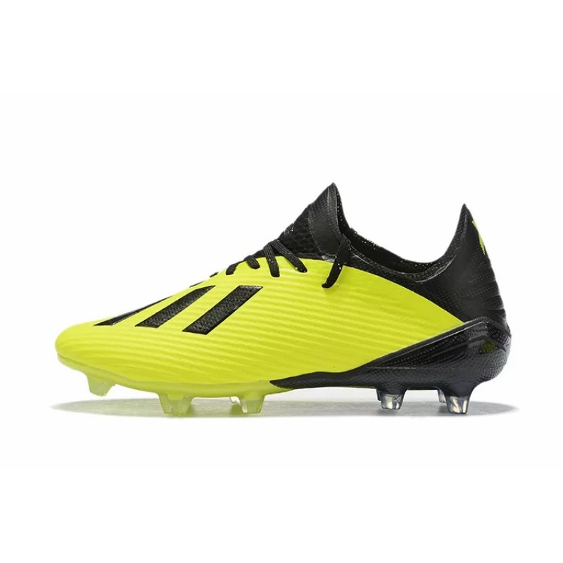 Botas de Fútbol Adidas X 19.1 FG Amarillo&Negro (#39~#45)