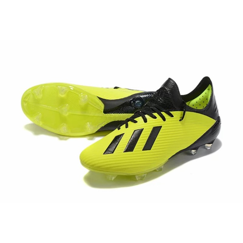 Botas de Fútbol Adidas X 19.1 FG Amarillo&Negro (#39~#45)
