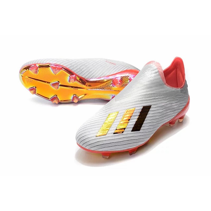 Botas de Fútbol Adidas X 19+ FG Gris (#39~#45)