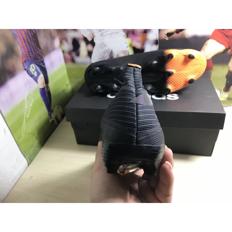 Botas de Fútbol Adidas Nemeziz 19+’Dark Script’ FG Negro (#38~#45)