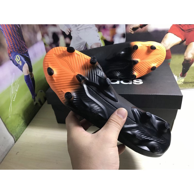 Botas de Fútbol Adidas Nemeziz 19+’Dark Script’ FG Negro (#38~#45)