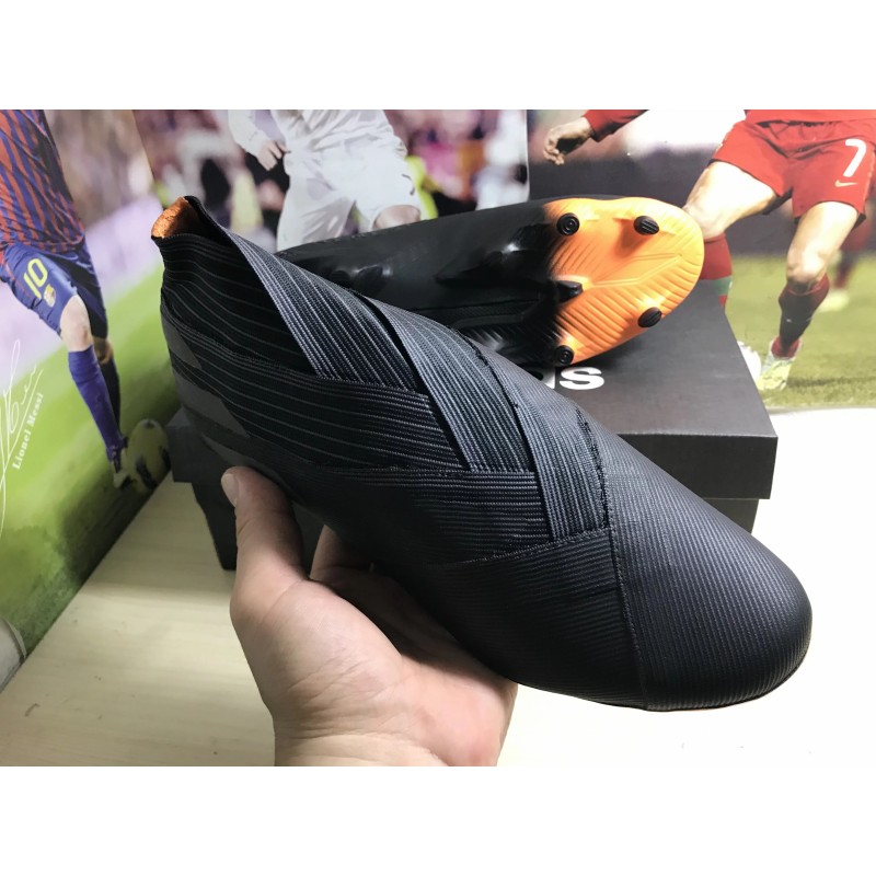 Botas de Fútbol Adidas Nemeziz 19+’Dark Script’ FG Negro (#38~#45)