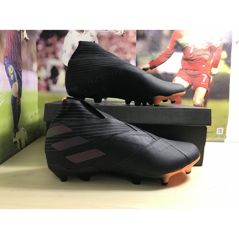 Botas de Fútbol Adidas Nemeziz 19+’Dark Script’ FG Negro (#38~#45)