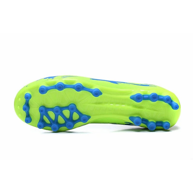 Botas de Fútbol Adidas Nemeziz 19.3 AG Unisex Blanco&Verde Fluorescente (#36~#45)