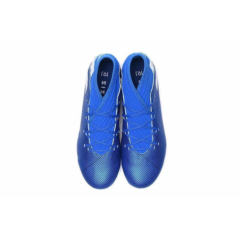 Botas de Fútbol Adidas Nemeziz 19.3 AG Unisex Azul (#36~#45)