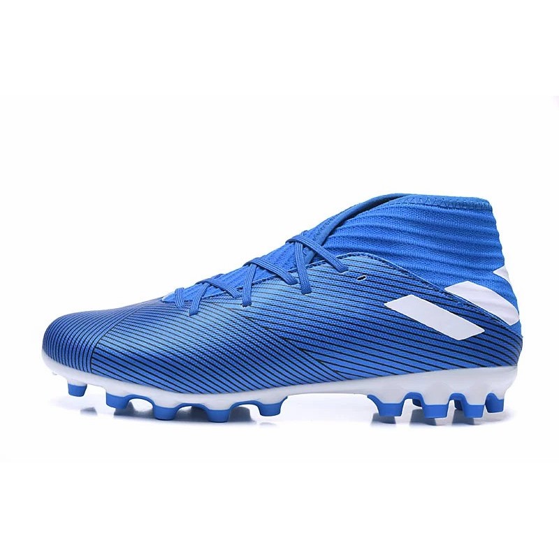 Botas de Fútbol Adidas Nemeziz 19.3 AG Unisex Azul (#36~#45)