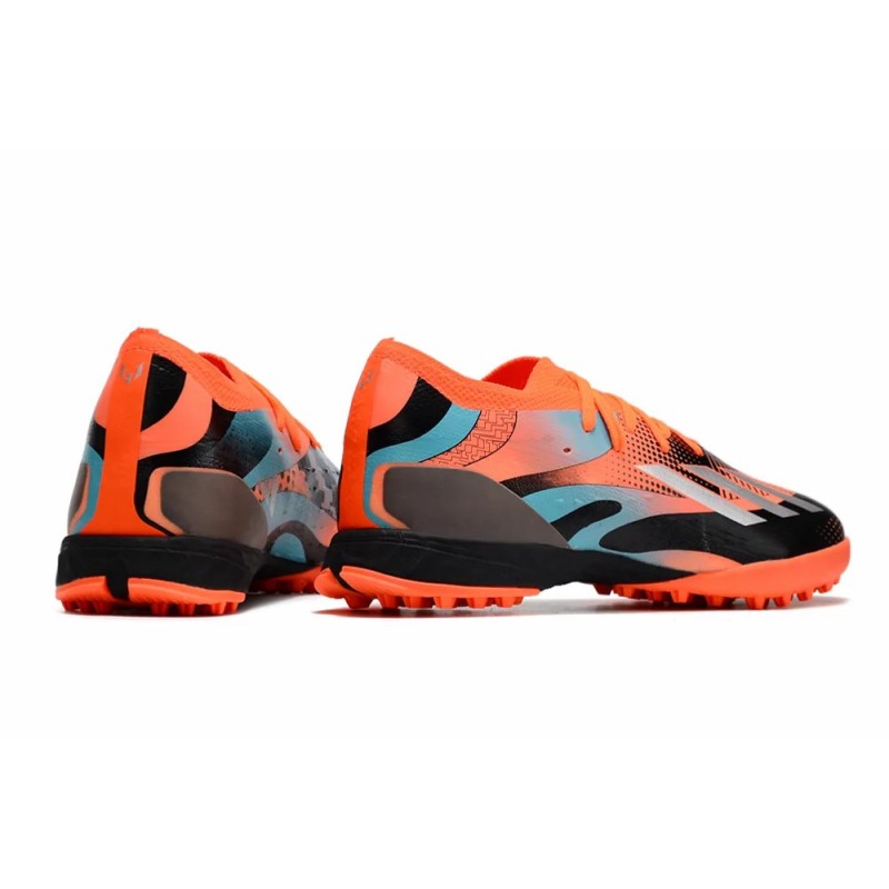 Botas de Fútbol Adidas X Speedportal.1 TF Negro&Naranja (#39~#45)