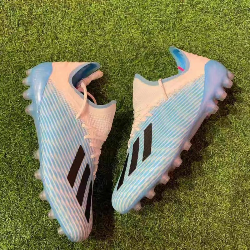 Botas de Fútbol Adidas X 19.1 AG Celeste&Blanco (#39~#45)