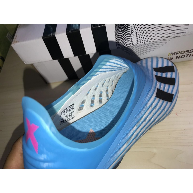 Botas de Fútbol Adidas X 19+ FG Azul (#39~#45)