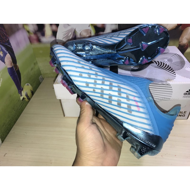 Botas de Fútbol Adidas X 19+ FG Azul (#39~#45)