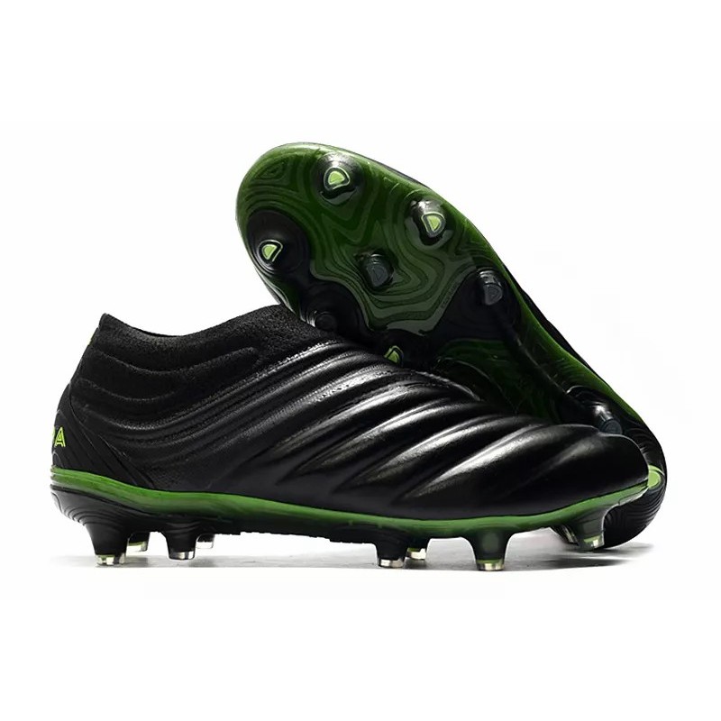 Botas de Fútbol Adidas Copa 20+ FG Negro&Verde (#39~#45)