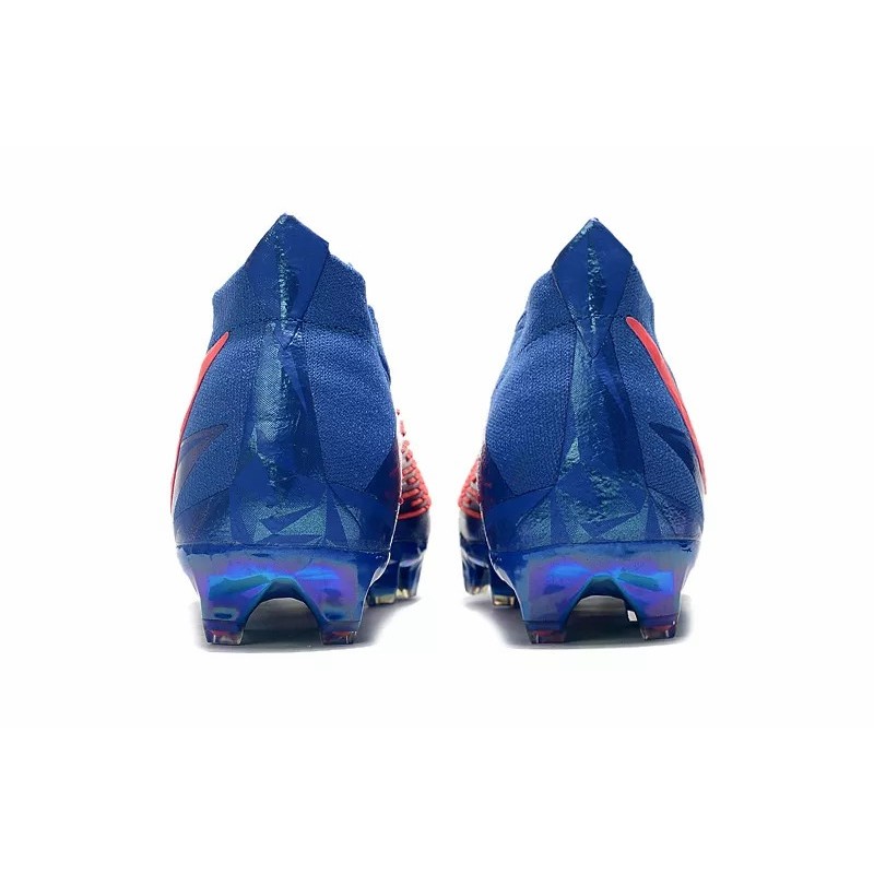 Botas de Fútbol Adidas Predator Edge Geometric+ FG Azul&Rosado (#36~#45)