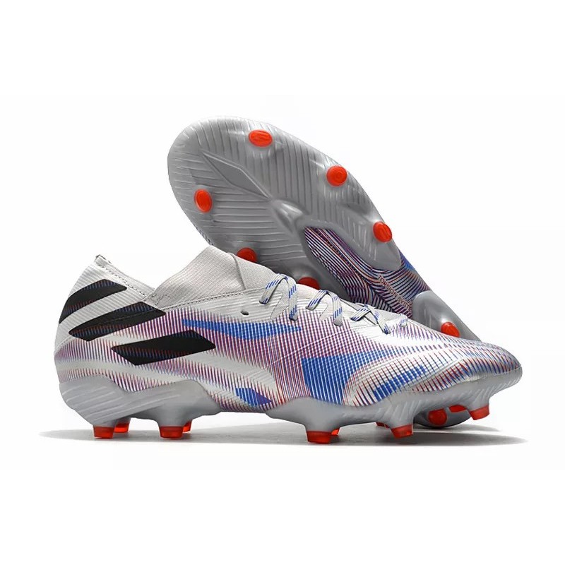 Botas de Fútbol Adidas Nemeziz Messi Rey Del Balon.1 FG Hombre Plateado (#39~#45)