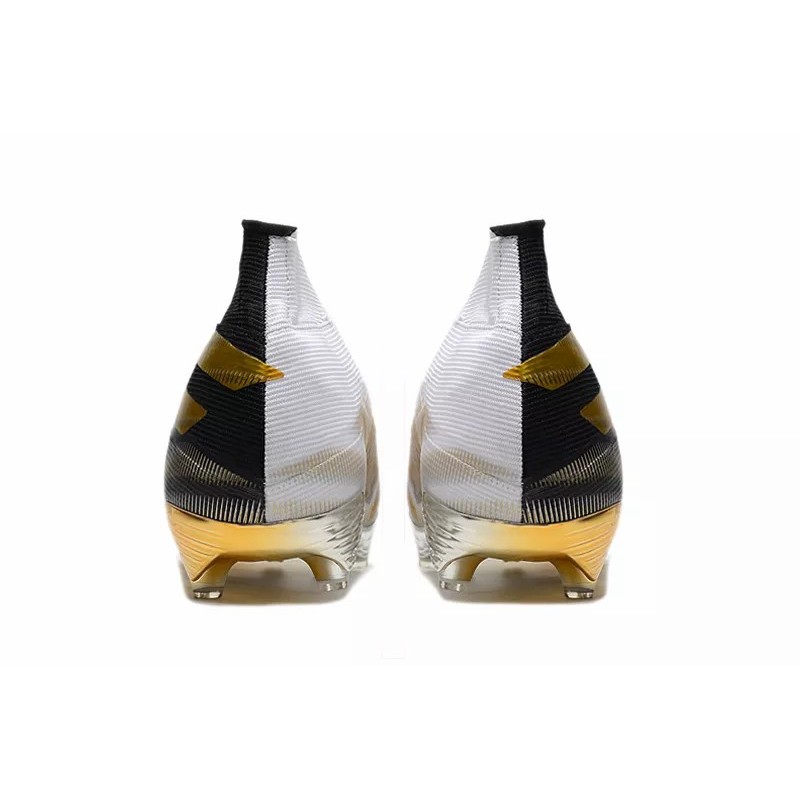 Botas de Fútbol Adidas Nemeziz FG Hombre Blanco&Dorado (#38~#45)