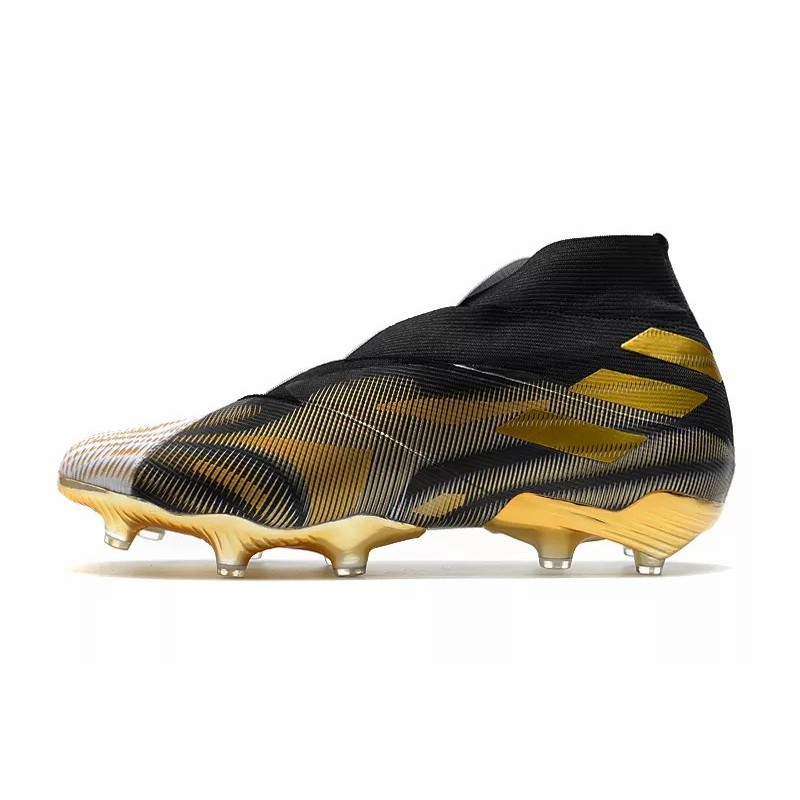 Botas de Fútbol Adidas Nemeziz FG Hombre Blanco&Dorado (#38~#45)