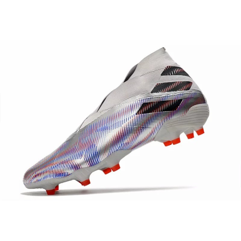 Botas de Fútbol Adidas Nemeziz 19 FG Hombre Dorado / Plateado / Blanco (#39~#45)