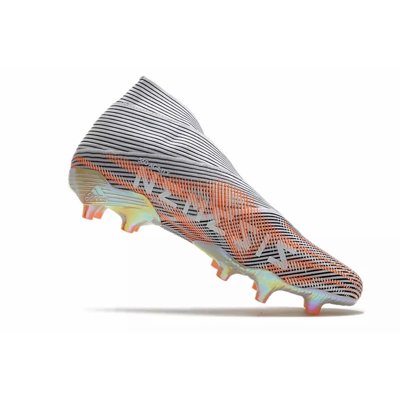 Botas de Fútbol Adidas Nemeziz 19 FG Hombre Dorado / Plateado / Blanco (#39~#45)