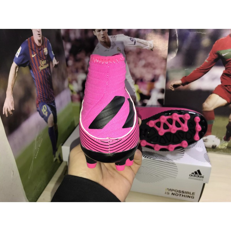 Botas de Fútbol Adidas Nemeziz 19.3 AG Unisex Rosa (#36~#45)