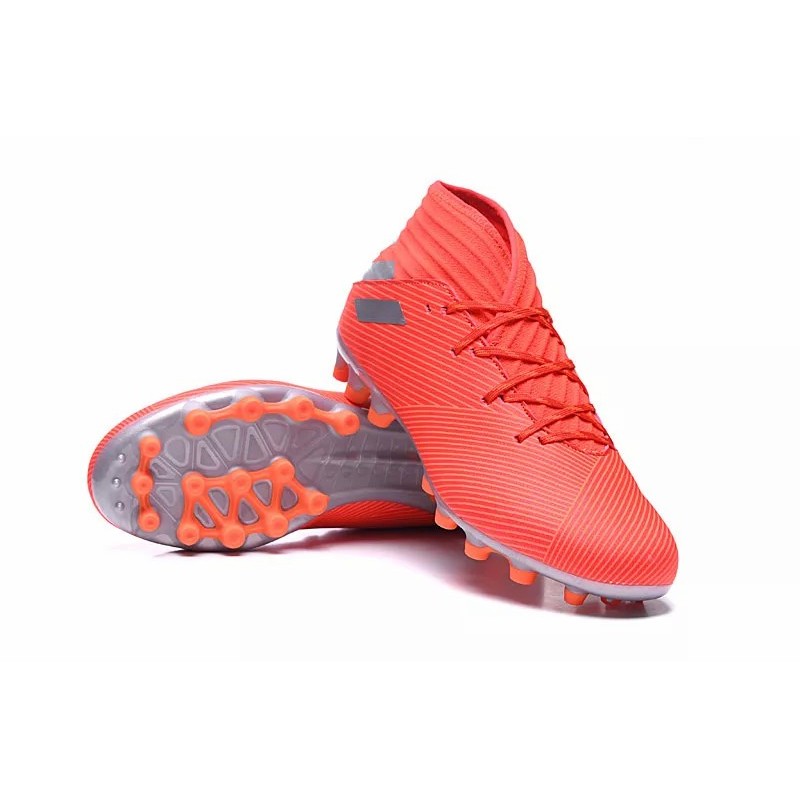 Botas de Fútbol Adidas Nemeziz 19.3 AG Unisex Rojo (#36~#45)