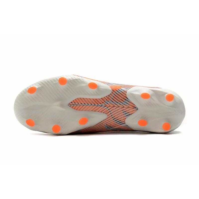 Botas de Fútbol Adidas Nemeziz 19 Hombre Blanco&Naranja (#38~#45)