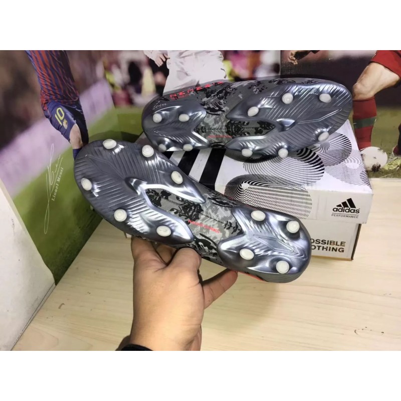Botas de Fútbol Adidas Nemeziz 19 Hombre Gris (#39~#45)
