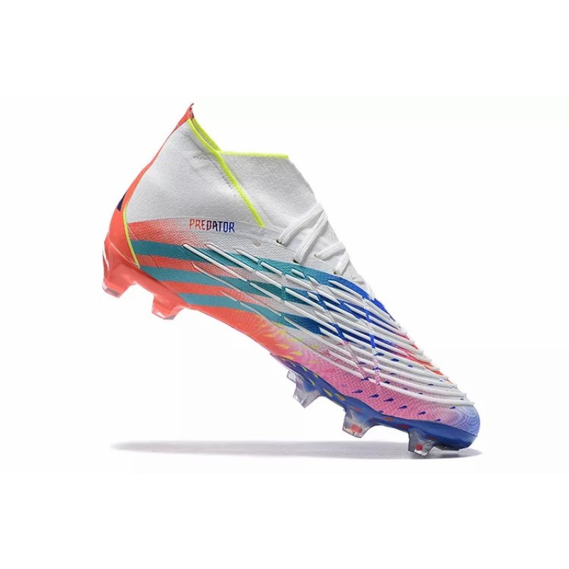 Botas de Fútbol Adidas Predator Edge FG Copa Mundial Qatar 2022 Hombre Blanco (#39~#45)