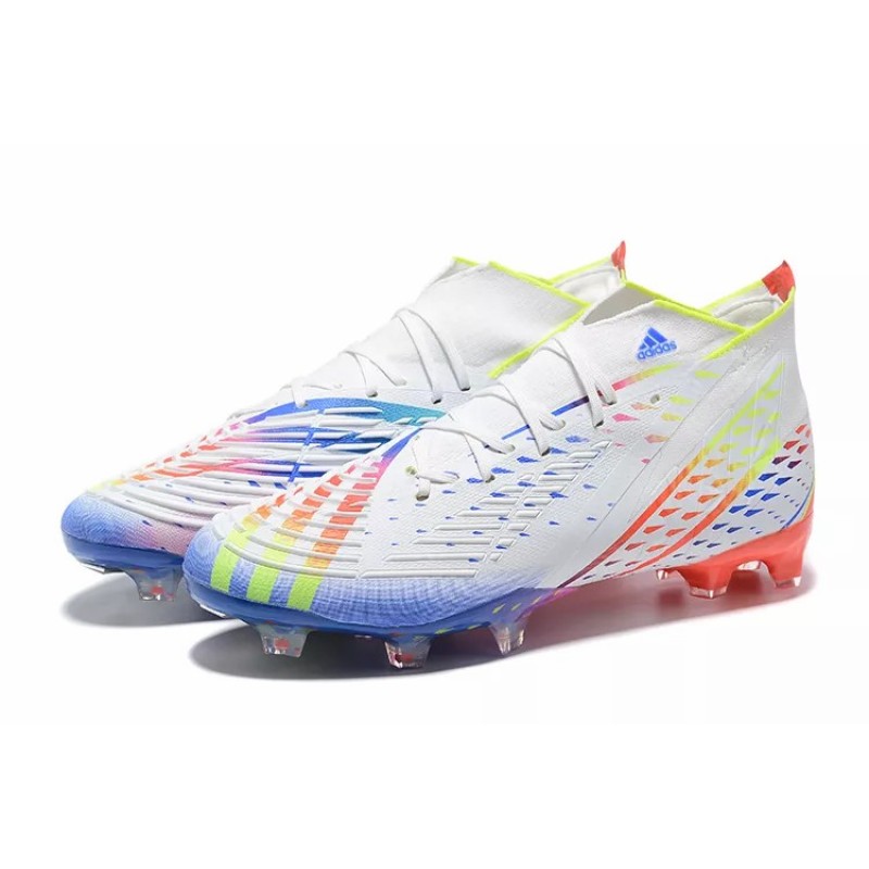 Botas de Fútbol Adidas Predator Edge FG Copa Mundial Qatar 2022 Hombre Blanco (#39~#45)