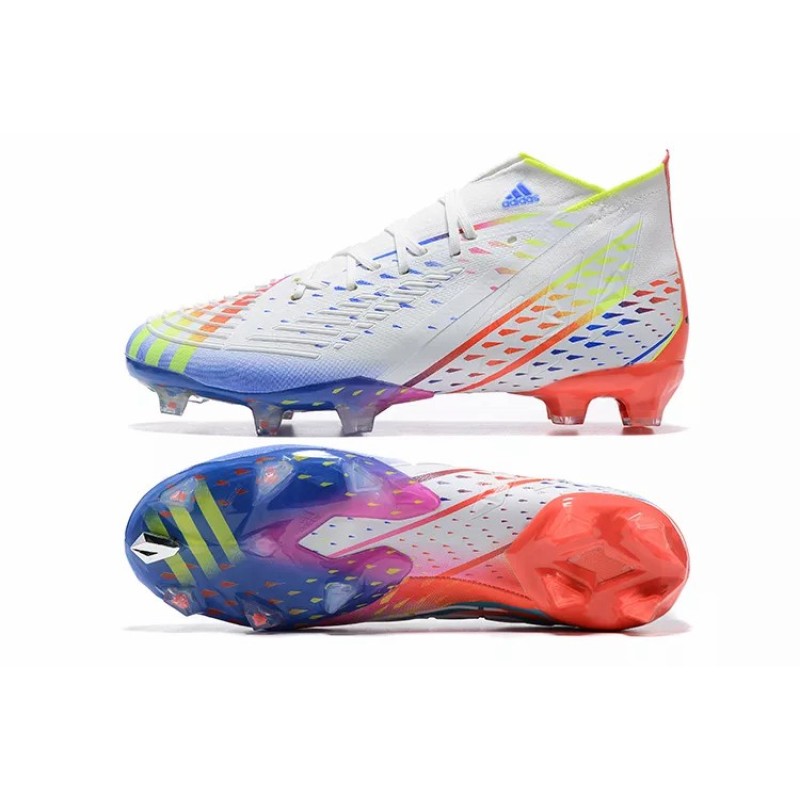 Botas de Fútbol Adidas Predator Edge FG Copa Mundial Qatar 2022 Hombre Blanco (#39~#45)