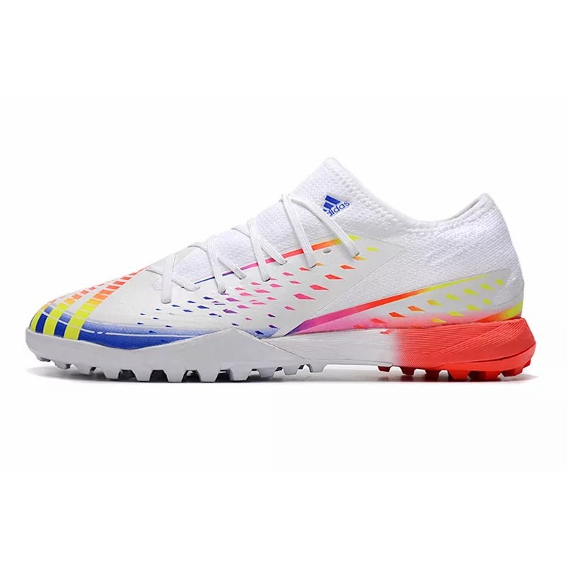 Botas de Fútbol Adidas Predator Edge.3 Bajo TF Unisex Blanco (#36~#45)