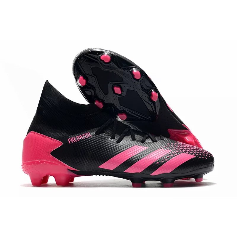 Botas de Fútbol Adidas Predator 20.3 FG Hombre Negro&Rosa (#39~#45)