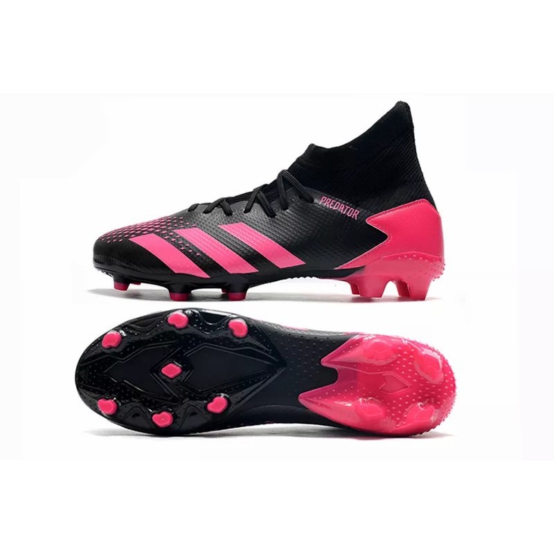 Botas de Fútbol Adidas Predator 20.3 FG Hombre Negro&Rosa (#39~#45)
