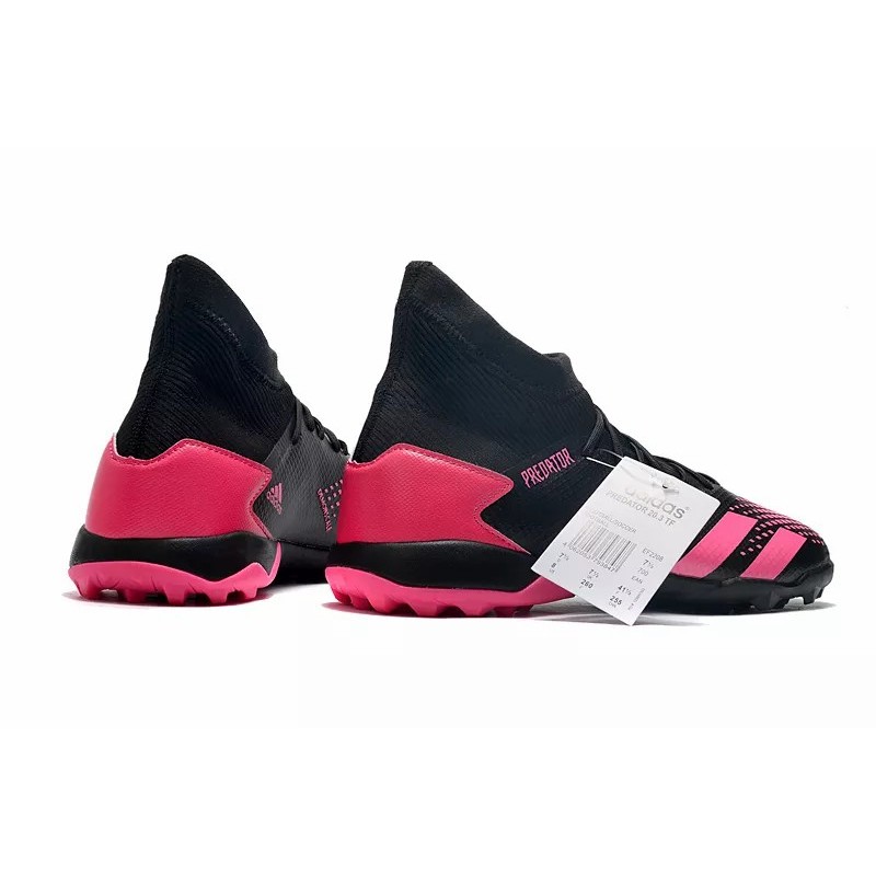 Botas de Fútbol Adidas Predator 20.3 TF Hombre Negro&Rosa (#39~#45)