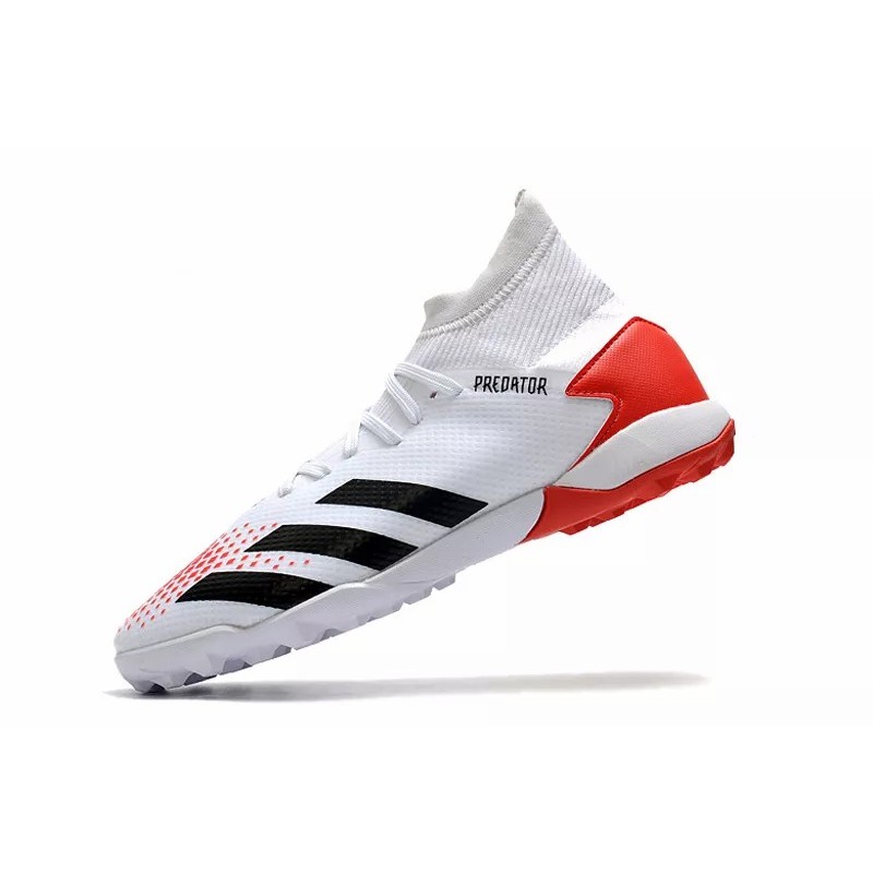 Botas de Fútbol Adidas Predator 20.3 TF Hombre Blanco&Rojo (#39~#45)
