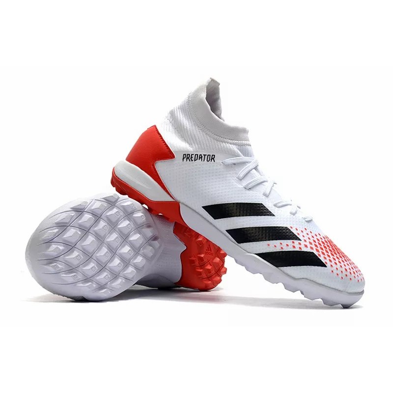 Botas de Fútbol Adidas Predator 20.3 TF Hombre Blanco&Rojo (#39~#45)