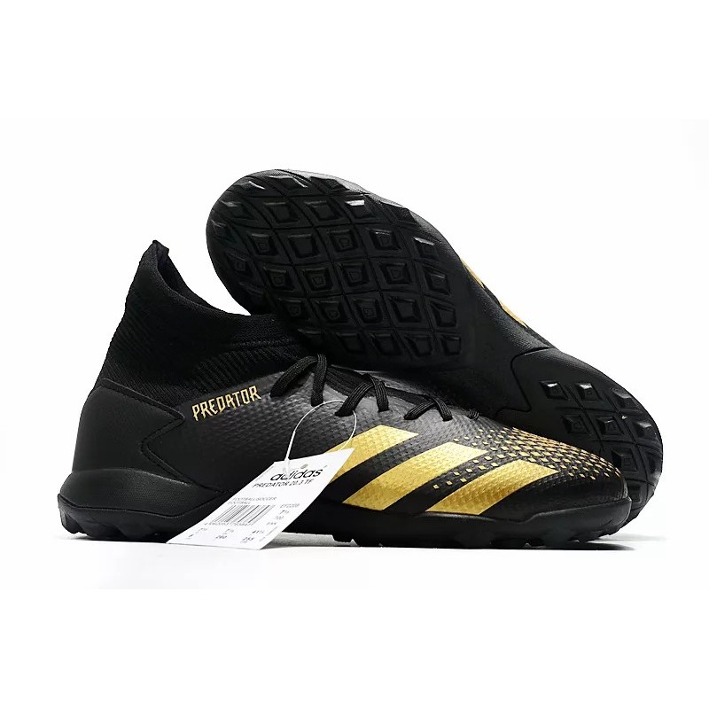 Botas de Fútbol Adidas Predator 20.3 TF Hombre Negro&Dorado (#39~#45)