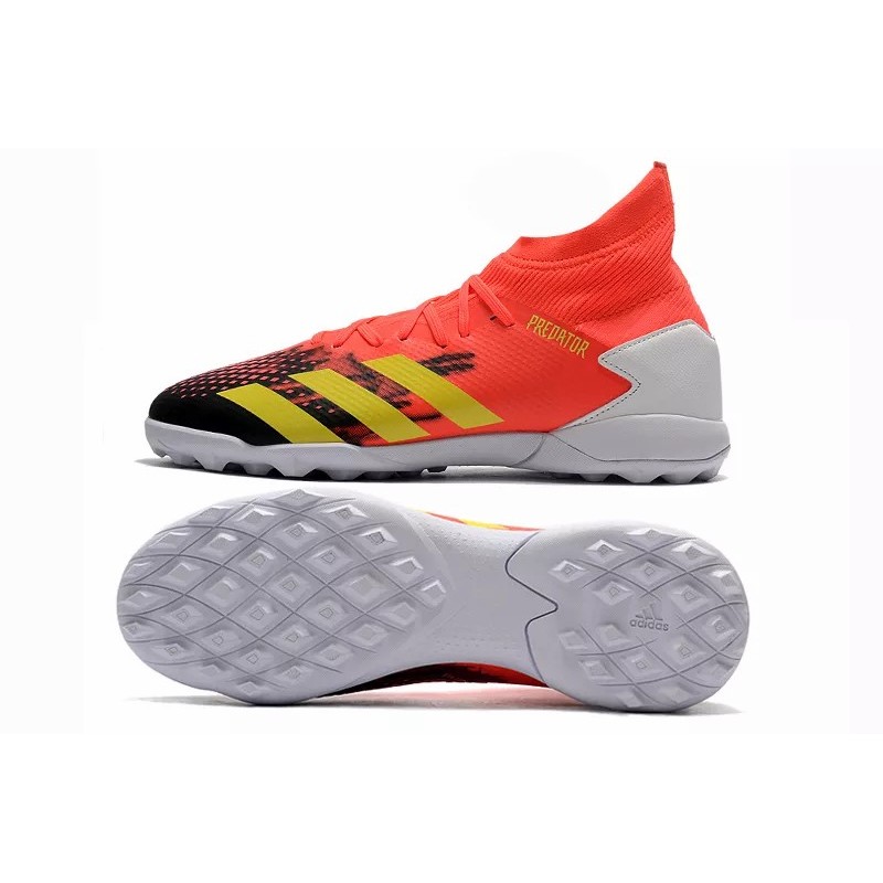 Botas de Fútbol Adidas Predator 20.3 TF Hombre Rojo&Negro&Amarillo (#39~#45)