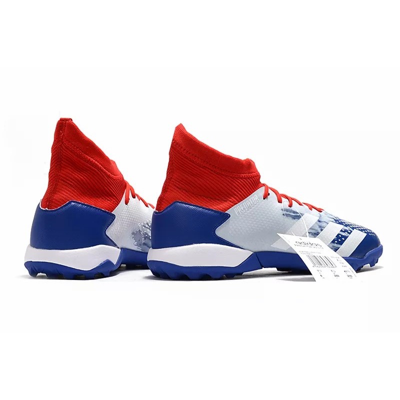 Botas de Fútbol Adidas Predator 20.3 TF Hombre Blanco&Azul&Rojo (#39~#45)