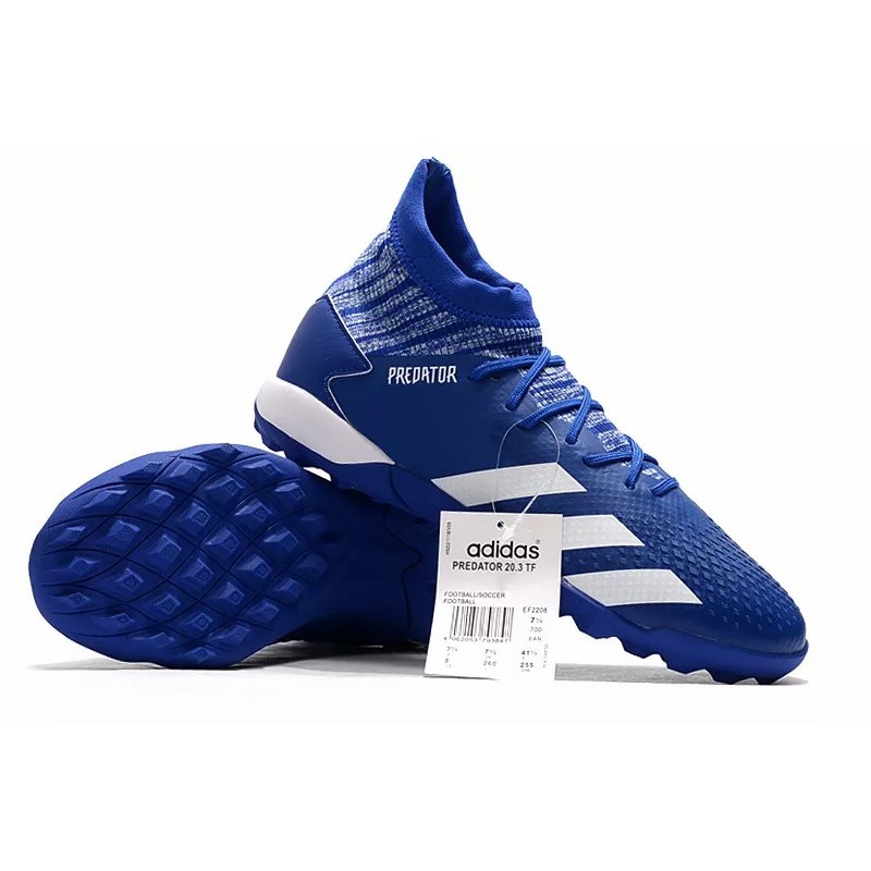 Botas de Fútbol Adidas Predator 20.3 TF Hombre Azul Real (#39~#45)