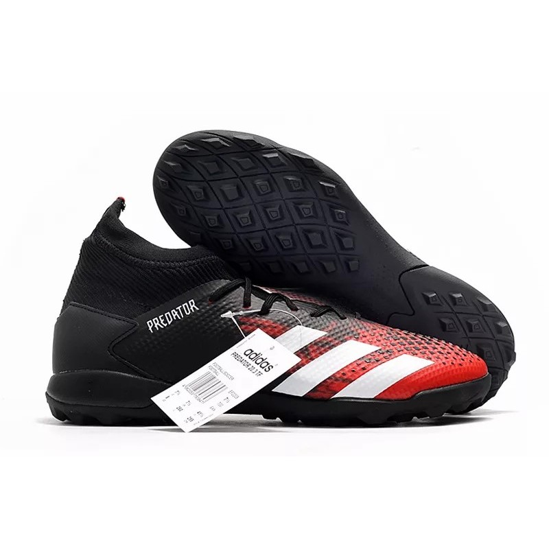 Botas de Fútbol Adidas Predator 20.3 TF Negro&Rojo (#38~#45)